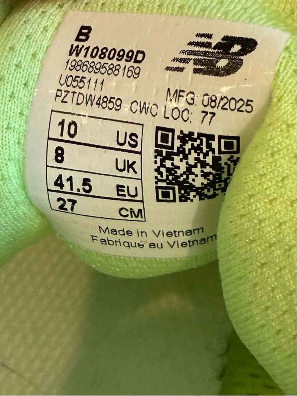 New Balance 1080 v15 Running Shoes - Picture 8 of 8